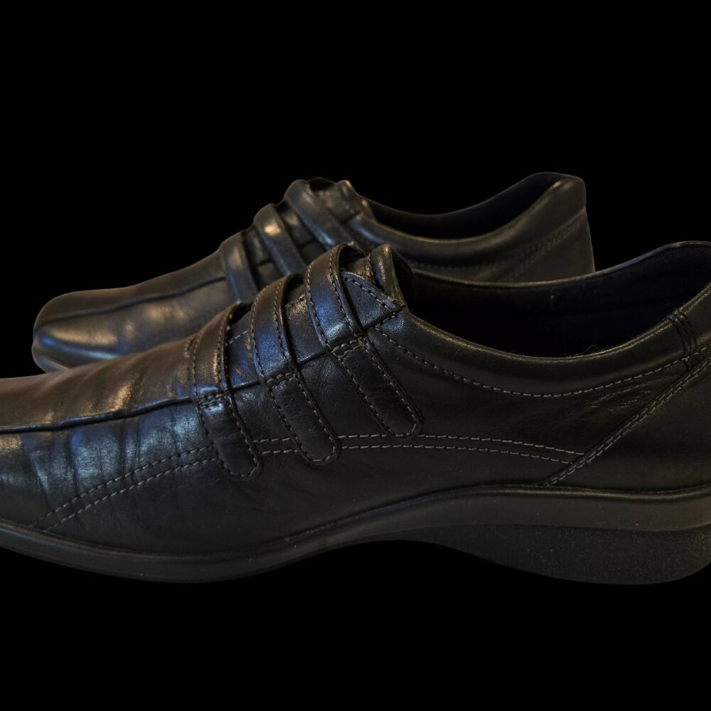 Ecco “Shade” 3-Strap Leather Shoes – EU 42 – Like New (Worn Once) - Picture 7 of 12